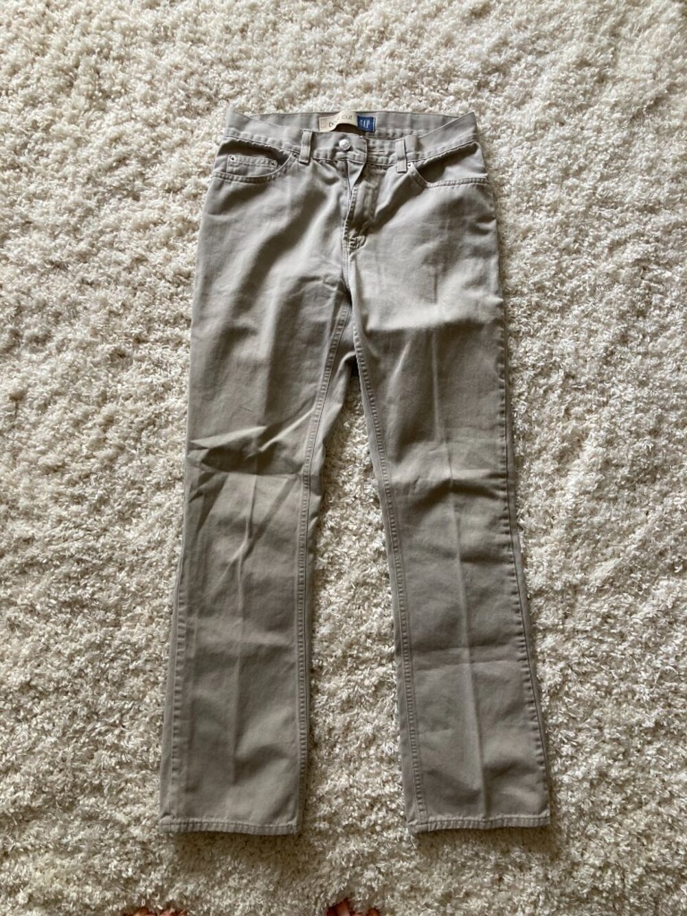 GAP Beige Boot Cut Jeans Size 4